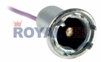 PORTALAMPARA ROYALTEK 1 POLO ARANA LUZ PATENTE FORD - VENTA EN PAQUETES DE 10 UNIDADES ---